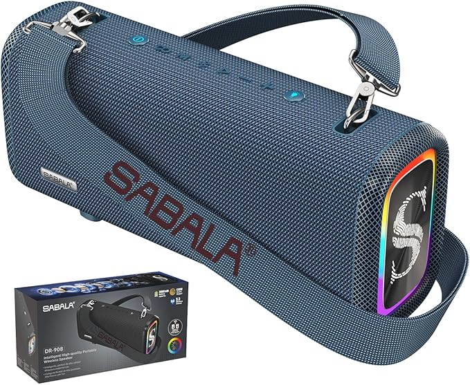 Sabala Caixa de Som Bluetooth,20800mAh (Frete Grátis)