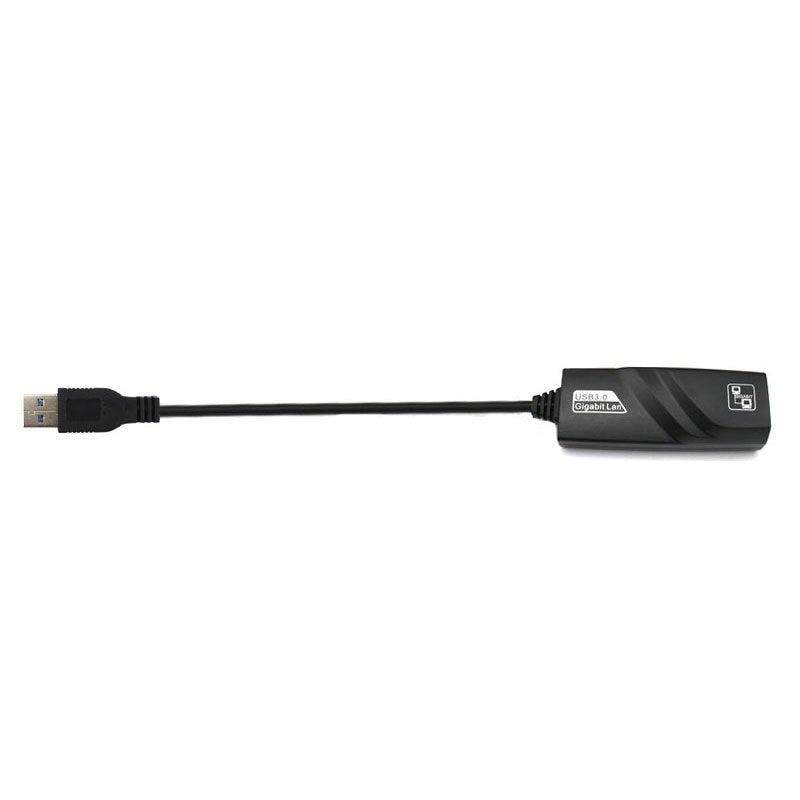 Adaptador de Rede USB 3.0  E USB Typc C Para Rj45 10/100/1000Mbps