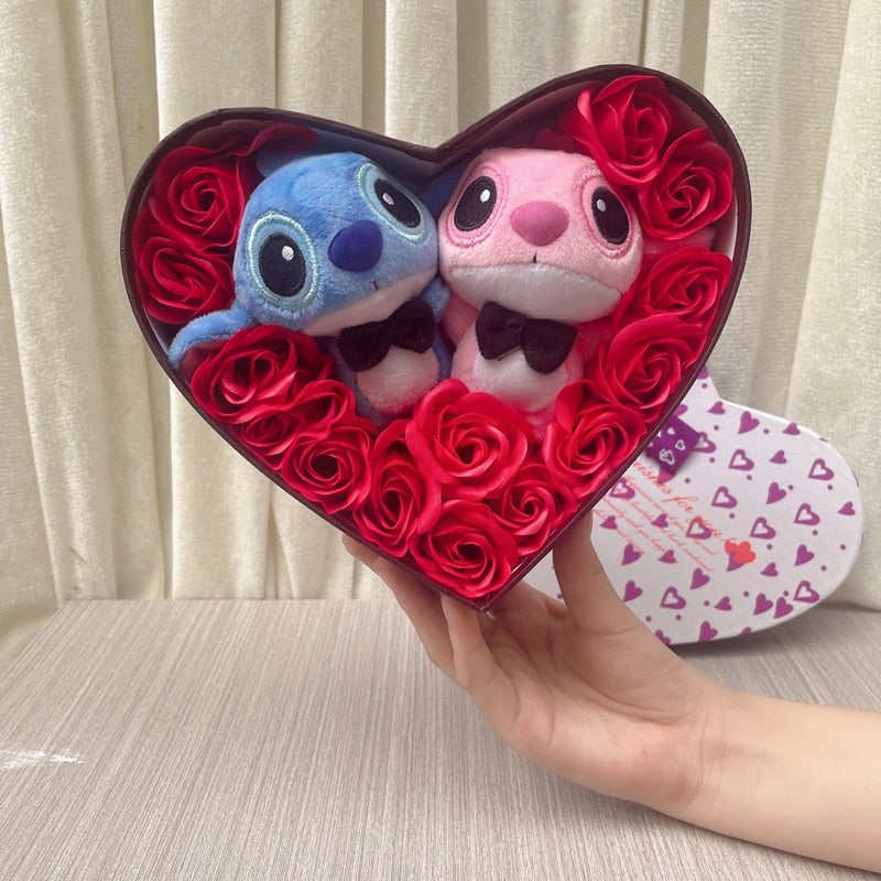 Pelucia Casal Stitch - (Último dia da Oferta!) - Presenteie o amor da sua vida!