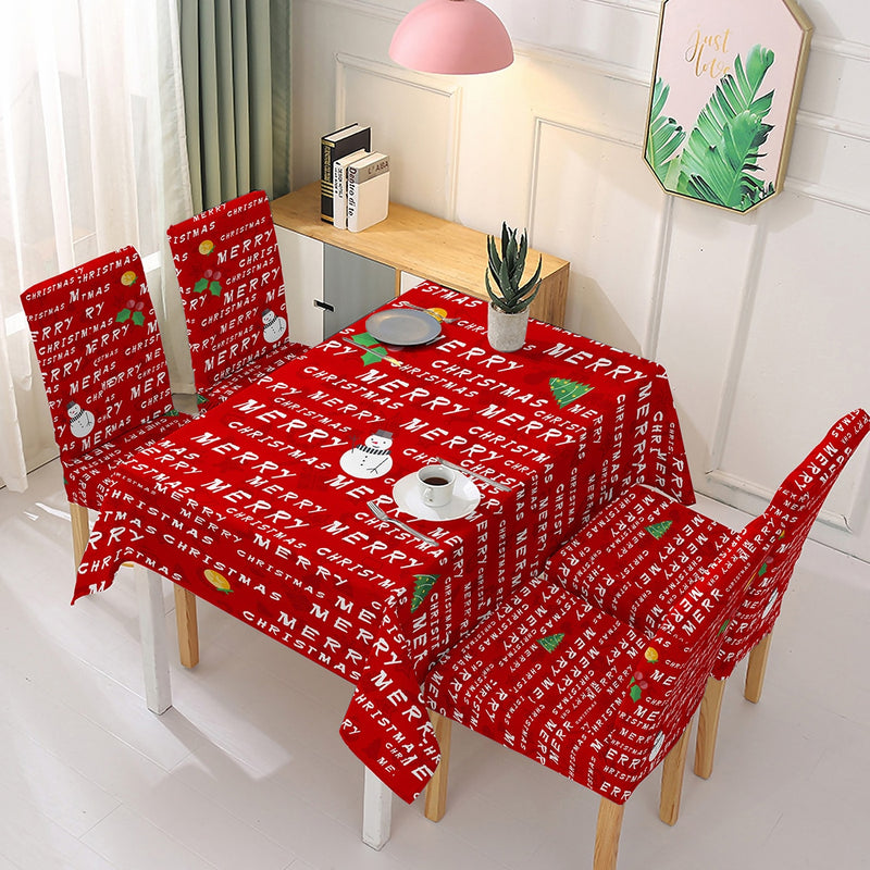 Toalha de mesa decorativa para Natal Ofert - Faça um banquete digno Nessa data tão especial