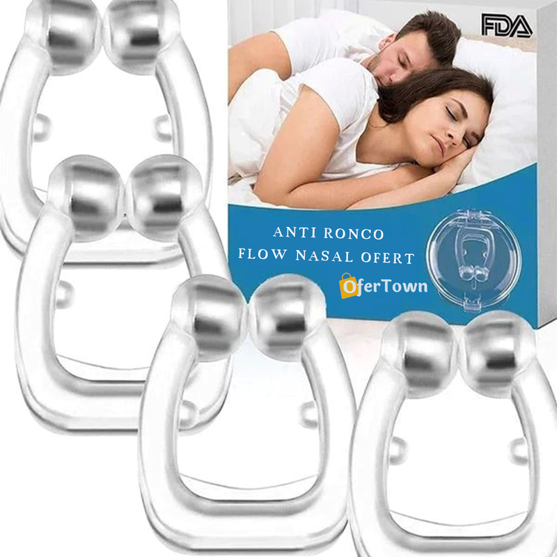 Aparelho Anti Ronco Flow Nasal OFERT™ - Compre 2 e Leve 4