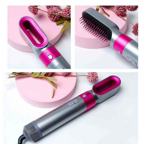 Escova Modeladora Profissional 5 em 1 - PROMOÇÃO QUEIMA DE ESTOQUE 🔥